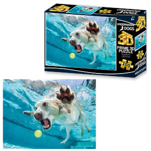 Prime 3D 100 Parça 3D Puzzle: Su Altında Köpek 