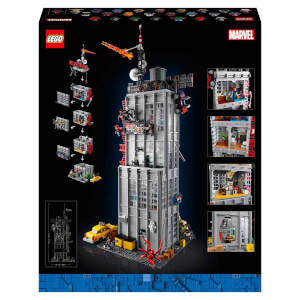 LEGO Marvel Örümcek Adam Daily Bugle 76178 Yapım Seti; Yetişkin Marvel Hayranlarını Düşünerek Tasarlanmış Koleksiyonluk bir Oyun Seti (3772 Parça)