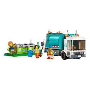 LEGO City Geri Dönüşüm Kamyonu 60386 - 5 Yaş ve Üzeri Çocuklar için Oyuncak Yapım Seti (261 Parça)