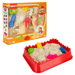 Crafy Macera Kalesi Oyun Kumu Seti 10 Parça 1000 g