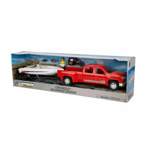 1:18 Xtreme Adventure Chevrolet Silverado 3500HD Araçlı Oyun Seti