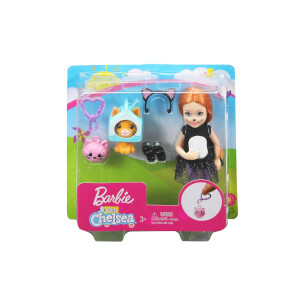 Barbie Kostümlü Chelsea ve Hayvancığı Oyun Setleri GHV69