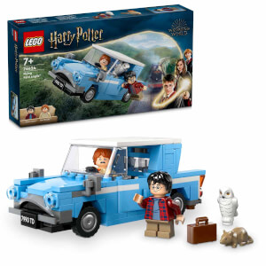 LEGO Harry Potter Uçan Ford Anglia 76424 - 7 Yaş ve Üzeri Harry Potter Hayranları için Harry Potter ve Ron Weasley Minifigürü İçeren Koleksiyonluk Yaratıcı Oyuncak Yapım Seti (165 Parça)