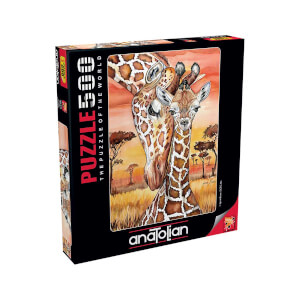 500 Parça Puzzle : Zürafa