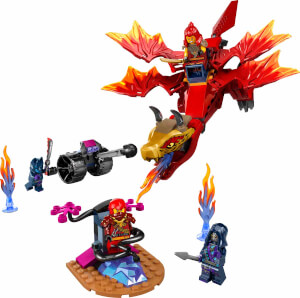 LEGO NINJAGO Kai’nin Kaynak Ejderha Savaşı 71815 - 4 Yaş ve Üzeri Çocuklar için 4 Minifigür İçeren Yaratıcı Oyuncak Yapım Seti (120 Parça)