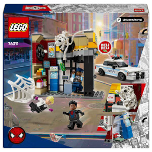 LEGO Marvel Spider-Verse: Miles Morales, Spot'a Karşı 76311 - 9 Yaş ve Üzeri Süper Kahraman Seven Çocuklar için İnşa Edilebilen Süper Kahramanlı Yaratıcı Oyuncak Yapım Seti (375 Parça)