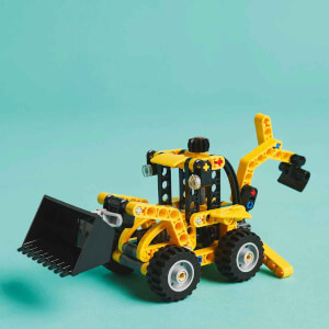 LEGO Technic Kazıcı Yükleyici 42197 - 7 Yaş ve Üzeri Çocuklar için İnşa Edilebilen Oyuncak İnşaat Aracı Yapım Seti (104 Parça)