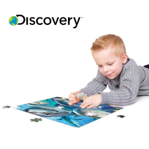 Prime 3D 100 Parça 3D Puzzle: Discovery Köpek Balıkları  