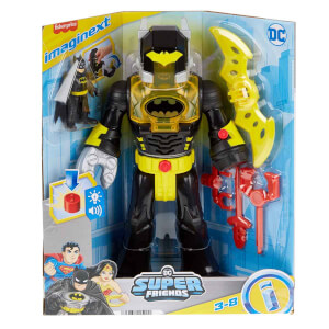 Sesli ve Işıklı Imaginext DC Super Friends Batman Insider ve Exo Kostümü HYG31 