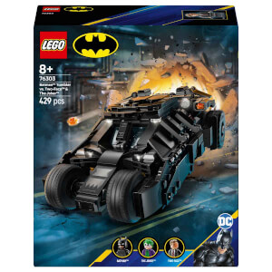 LEGO DC Batman: Batman Tumbler, Two-Face ve Joker’e Karşı 76303 - 8 Yaş ve Üzeri Kara Şövalye Hayranı Çocuklar için Yaratıcı Oyuncak Yapım Seti (429 Parça)