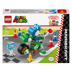 LEGO Super Mario: Mario Kart – Yoshi Bike 72031 - 7 Yaş ve Üzeri Çocuklar için Koleksiyonluk Yaratıcı Oyuncak Yapım Seti (133 Parça)