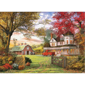 1000 Parça Puzzle : Old Pumpkin Farm - Dominic Davidson