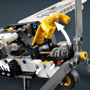 LEGO Technic Arazi Uçağı 42198 - 8 Yaş ve Üzeri Çocuklar için Koleksiyonluk Yaratıcı Oyuncak Yapım Seti (333 Parça)