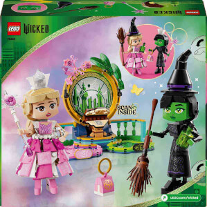 LEGO Wicked Elphaba ve Glinda Figürleri 75682 - 10 Yaş ve Üzeri Çocuklar için Fantastik Oyuncak Yapım Seti (558 Parça)