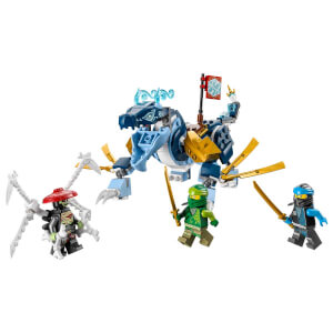 LEGO NINJAGO: Nya nın Su Ejderhası EVO 71800 6 Yaş ve Üzeri Çocuklar için Nya ve Lloyd Minifigürleri İçeren Yaratıcı Oyuncak Yapım Seti 173 Parça