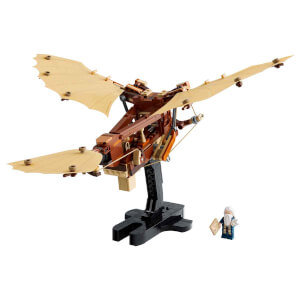 LEGO Icons Leonardo da Vinci’nin Uçan Makinesi 10363 - Tarih Seven Yetişkinler için Dekoratif Model Yapım Seti (493 Parça)