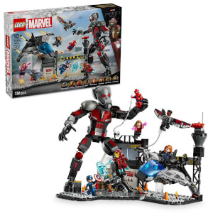 LEGO Marvel Kaptan Amerika: Kahramanların Savaşı Aksiyon Savaşı 76314 - 10 Yaş ve Üzeri Süper Kahraman Seven Çocuklar için 8 Minifigür İçeren Yaratıcı Oyuncak Yapım Seti (736 Parça)