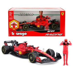 1:24 Ferrari SF-23 Figürlü Formula 1 Yarış Arabası | Toyzz Shop
