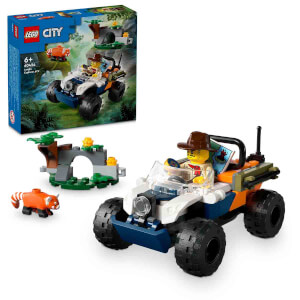 LEGO City Orman Kaşifinin ATV’li Kırmızı Panda Görevi 60424 - 6 Yaş ve Üzeri Çocuklar için Yaratıcı Oyuncak Yapım Seti (92 Parça)