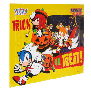 36 Parça Puzzle: Sonic Trick or Treat