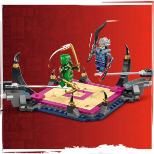 LEGO NINJAGO Kurt Maskesi Gölge Dövüş Okulu 71813 - 9 Yaş ve Üzeri Çocuklar için 8 Ninja Minifigürü İçeren Yaratıcı Oyuncak Yapım Seti (1190 Parça)