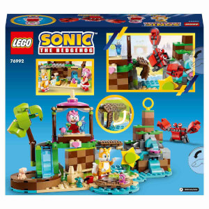 LEGO® Sonic the Hedgehog™ Amy’nin Hayvan Kurtarma Adası 76992 - 7 Yaş ve Üzeri Çocuklar için Yaratıcı Oyuncak Yapım Seti (388 Parça)