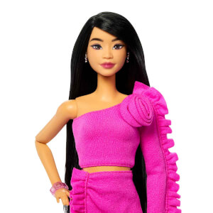 Barbie Deluxe Style Işıltılı Protez Bacaklı Bebek HYV26