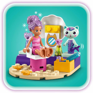 LEGO Gabby ve Süslü Kedi’nin Gemisi ve Spa 10786 - 4 Yaş ve Üzeri Çocuklar için Tekne ve Güzellik Salonu İçeren Yaratıcı Oyuncak Yapım Seti (88 Parça)