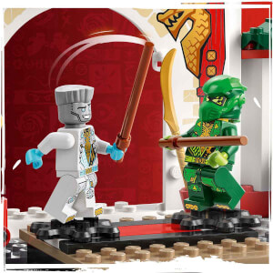 LEGO NINJAGO Ninja Spinjitzu Tapınağı 71831 - 4 Yaş ve Üzeri Çocuklar için 4 Minifigür ve Ejderha Modeli İçeren Yaratıcı Oyuncak Yapım Seti (158 Parça)