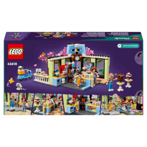 LEGO Friends Heartlake City Kafe’si 42618 - 6 Yaş ve Üzeri Çocuklar Pastane Oyuncağı İçeren Yaratıcı Oyuncak Yapım Seti (426 Parça)