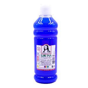 Sıvı Yapıştırıcı Slime Jeli Fosforlu Mavi 500 ml
