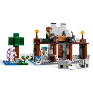 LEGO Minecraft Kurt Kalesi 21261 - 8 Yaş ve Üzeri Macera Oyunları Seven Çocuklar İçin İskelet Kaşif İçeren Yaratıcı Oyuncak Yapım Seti (312 Parça)