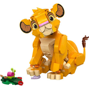 LEGO Disney Yavru Aslan Kral Simba 43243 – 6 Yaş ve Üzeri Çocuklar İçin İnşa Edilebilen Yaratıcı Oyuncak Yapım Seti (222 Parça)