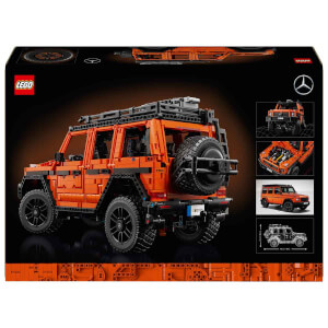 LEGO Technic Mercedes-Benz G 500 PROFESSIONAL Line 42177 - Yetişkinler için G Sınıfı Koleksiyonluk Araba Modeli Yapım Seti (2891 Parça)