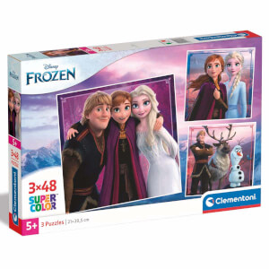 3 x 48 Parça Puzzle: Disney Frozen 