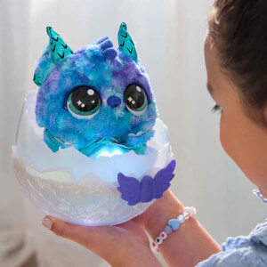 Sesli ve Işıklı Hatchimals Alive Mystery Hatch Draggle İnteraktif Peluş Sürpriz Yumurta