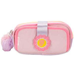 Güneş Desenli Pembe Kalem Kutusu CHM-KC0055-1