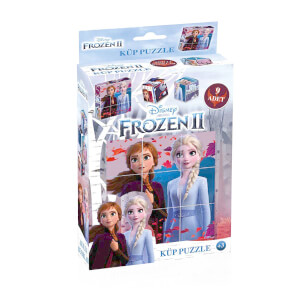 Frozen Küp Puzzle: 9 Parça