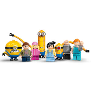 LEGO Despicable Me 4 Minyonlar ve Gru'nun Aile Köşkü 75583 – 8 Yaş ve Üzeri Çocuklar İçin Yaratıcı Oyuncak Model Yapım Seti (868 Parça)