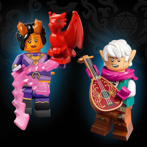 LEGO Minifigures Dungeons & Dragons 71047 - 5 Yaş ve Üzeri Çocuklar İçin Tiefling Büyücü Figürü İçeren Koleksiyonluk Oyuncak Figür Yapım Seti (9 Parça)