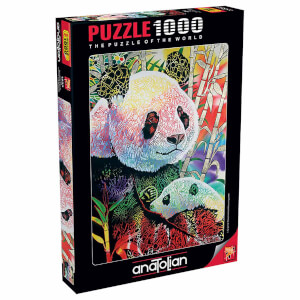 1000 Parça Puzzle : Panda