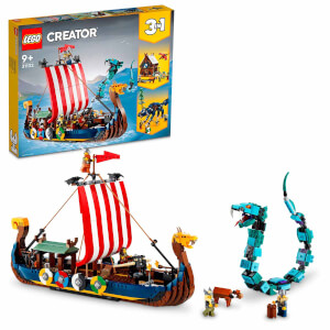 LEGO Creator 3’ü 1 Arada Viking Gemisi ve Midgard Yılanı 31132