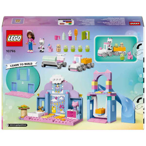 LEGO 4+ Gabby’s Dollhouse Gabby’nin Kedicik Bakım Odası 10796 - 4 Yaş ve Üzeri Çocuklar için Yaratıcı Oyuncak Yapım Seti (165 Parça)