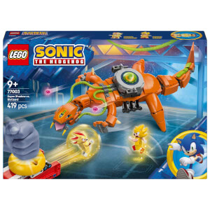 LEGO Sonic the Hedgehog Super Shadow, Biolizard’a Karşı 77003 - 9 Yaş ve Üzeri Çocuklar için Yaratıcı Oyuncak Yapım Seti (419 Parça)