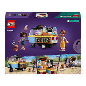 LEGO® Friends Mobil Pastane 42606 - 6 Yaş ve Üzeri Çocuklar için Aliya Minifigürü İçeren Yaratıcı Oyuncak Yapım Seti (125 Parça)