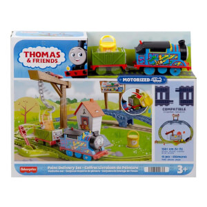 Fisher Price Thomas ve Arkadaşları Boya Teslimatı Motorlu Tren Seti HTN34