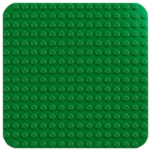 LEGO DUPLO Yeşil Yapım Plakası 10460 - 18 Ay ve Üzeri Küçük Çocuklar İçin Yaratıcı Oyunları Teşvik Eden Sergileme Zemini
