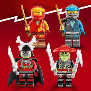 LEGO NINJAGO Kai’nin Robot Motosikleti EVO 71783 - 7 Yaş ve Üzeri Çocuklar için Kai ve İskelet Minifigürleri İçeren Yaratıcı Oyuncak Yapım Seti (312 Parça)