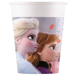 Frozen 2 Desenli Karton Bardak 8’li 200 ml