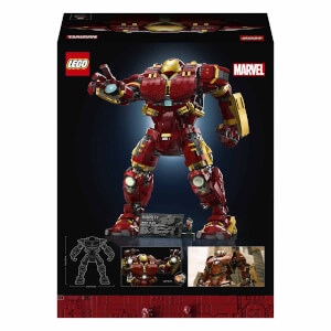 LEGO Marvel Hulkbuster 76210 - Yetişkinler için Iron Man Hulkbuster MK44 Yapım Seti (4049 Parça)